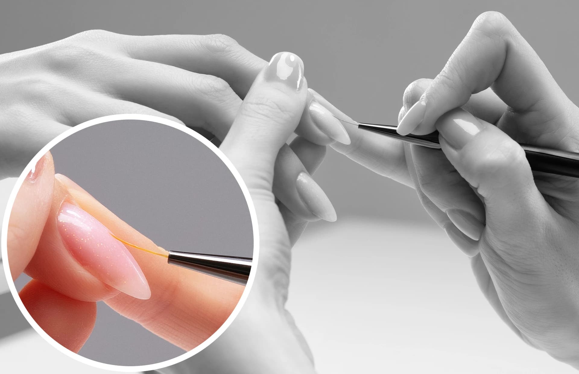 DIP/Acrylics/GelX Transition to Hard Gel Extension